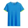 Star dot Fabric quick-drying round-neck sportswear for both men and women, advertising shirt, T-shirt, short-sleeved cultural shirt, men's casual wear, comfortable, breathable, sweat-absorbing, fashionable and trendy style Application Scenario